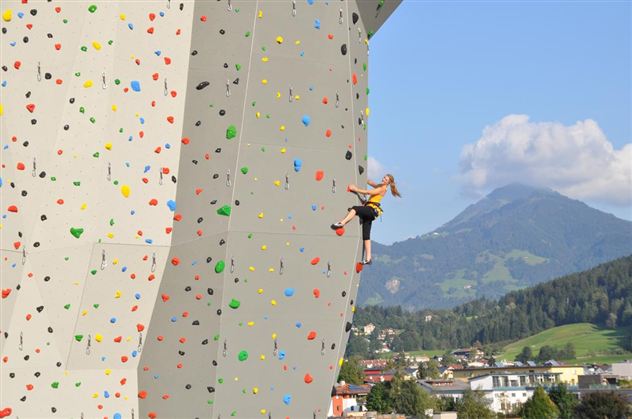Kletterhalle Wörgl Außenanlage