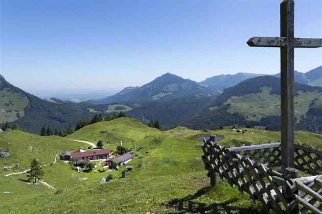 Kranzhornalm Erlerberg Fernsicht