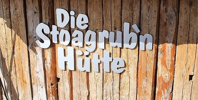 Logo Stoagrub'n Hütte