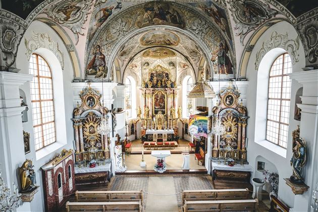 Pfarrkirche Scheffau Innen