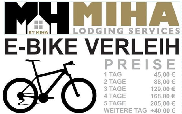 Preise E-bike verleih