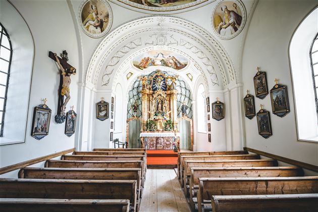Scheffau_Bärnstattkapelle_Sommer_Innenansicht