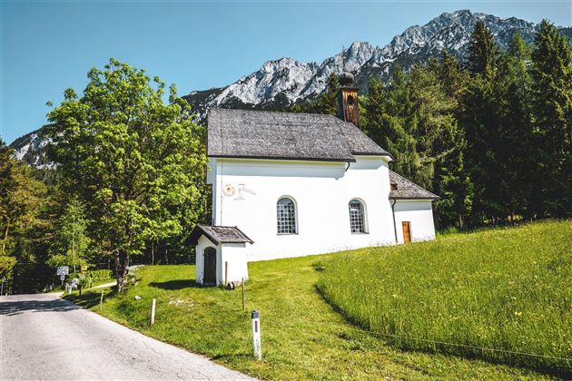 Scheffau_Bärnstattkapelle_Sommer