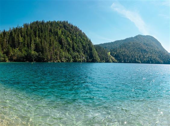 Scheffau_Hintersteiner See_klares Wasser