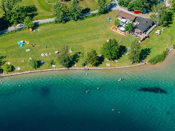 Scheffau_Strandbad_Hintersteiner See_Badebereich