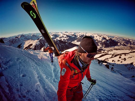 Skitour Aufstieg