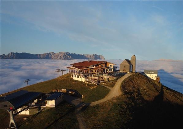 Söll_Hohe Savel_mit Nebel_Wilder Kaiser