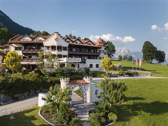 Söll_Hotel_AlpenSchlössl_Zomer_WilderKaiser