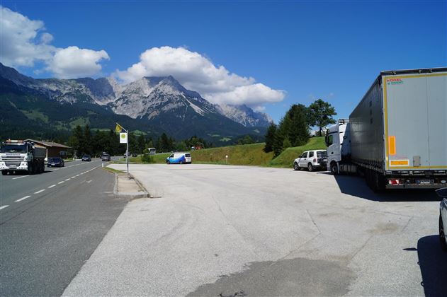 Söll_Parkplatz Bocking1_Wilder Kaiser