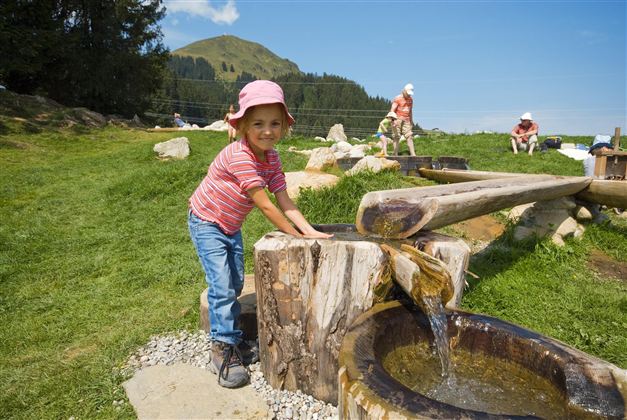 Spielen am Filzalmsee