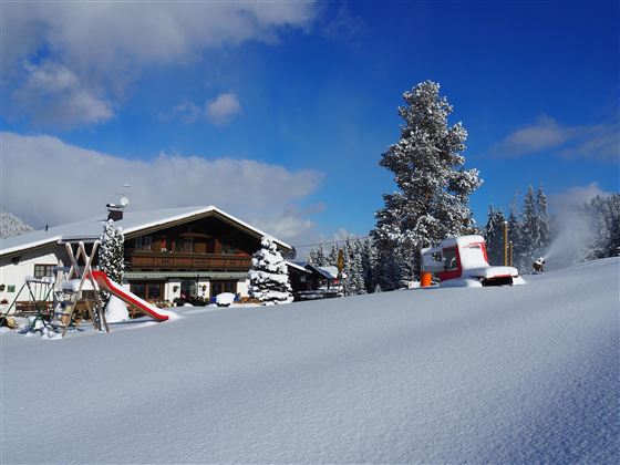 Staudachstube im Winter