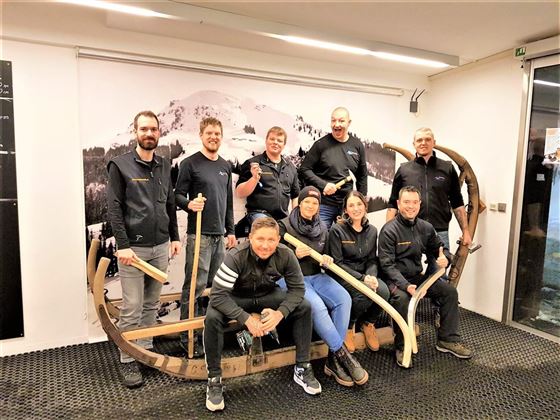 Team vom Rodelverleih in Söll Daniel bearbeitet