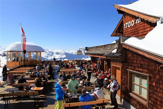 Terasse Winter