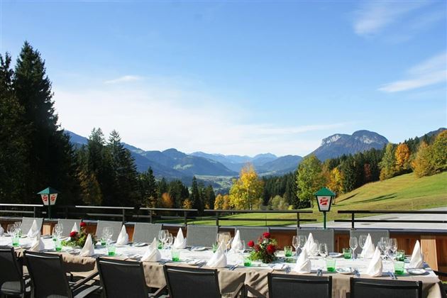 Traumhafter Weitblick von der Terrasse