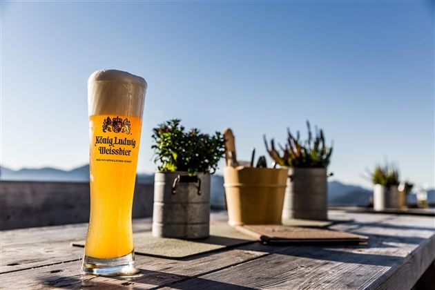 Weinbergerhaus Brentenjoch Wilder Kaiser Bier