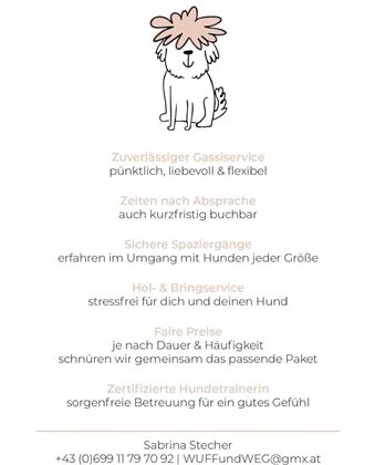 Wuff und Weg