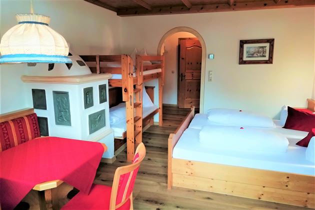 Zimmer mit Stockbett