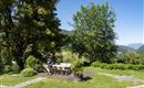 Aussicht Garten Lindhof Thiersee