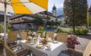 Frühstück auf der Terrasse