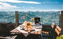 Frühstück mit Panoramaaussicht