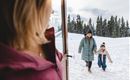Scheffau_Schneepiraten_Eingang neben Skipiste