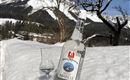 Schnaps im Schnee