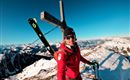 Skitour am Gipfel