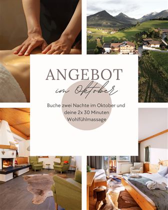 Collage Massage Angebot Frohnatur Tirol