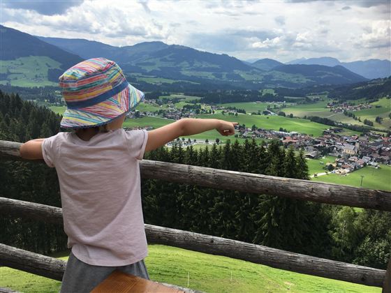 Aussicht auf Westendorf