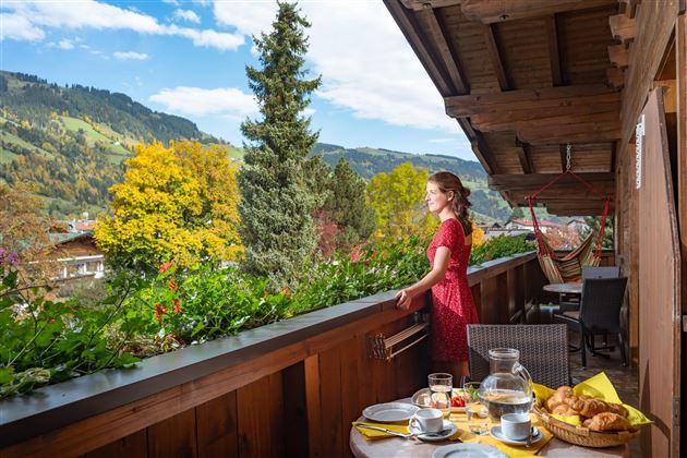Westendorf Apartment Anita - Aussicht auf die Berg