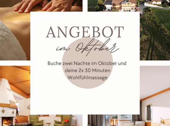 Collage Massage Angebot Frohnatur Tirol