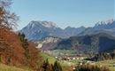 A view of Thiersee in autumn, taken in Hinterthiersee