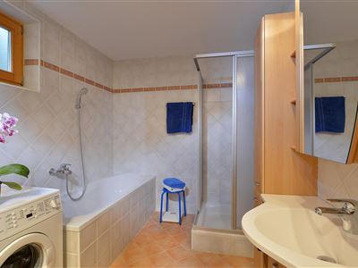 Apartment, shower and bath, toilet, 1 bed room