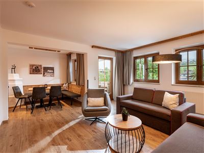 app. 4 "Bergsinn" 80 m² 2-6 pers., 2 sleeping rooms, 2 bathrooms
