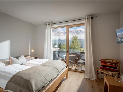 Double room, shower, toilet, balcony