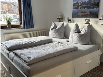 Doppelzimmer Kaiserblick, Dusche, WC, Balkon
