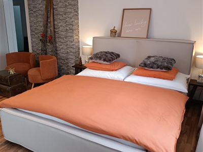 Wohnschlafzimmer Villa Greyhorn