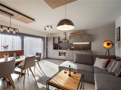 Apartmán, WC a vana/sprcha odděleny, 2 místnosti na spaní