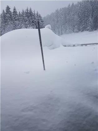 2019  Ausblick auf die Piste