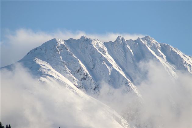 Unsere "Skyline": die Kitzbüheler Alpen!