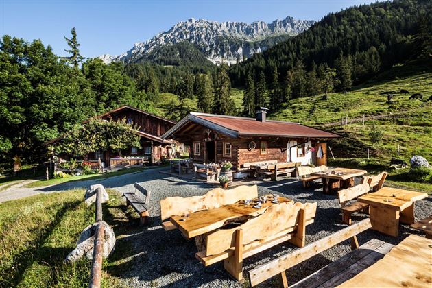 Almhütte Sommerbetrieb