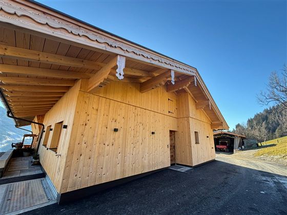 Der Eingang zum gemütlichen Apartment.