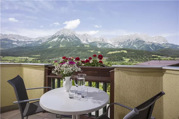 Appartement 205 - Aussicht vom Balkon