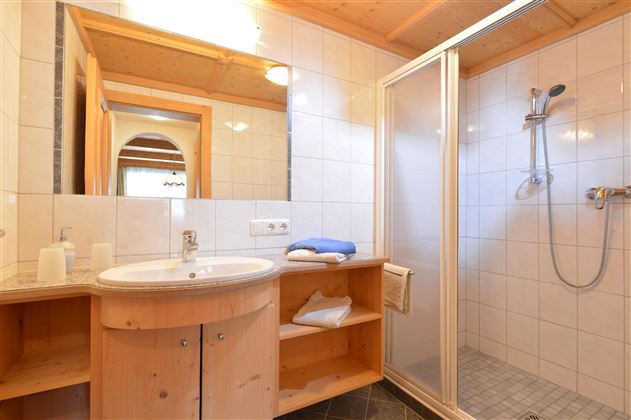 Appartement Bergblick Badezimmer