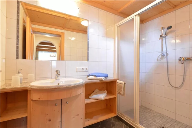 Appartement Bergblick Badezimmer