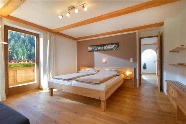 Appartement Hartkaiserblick Schlafzimmer1