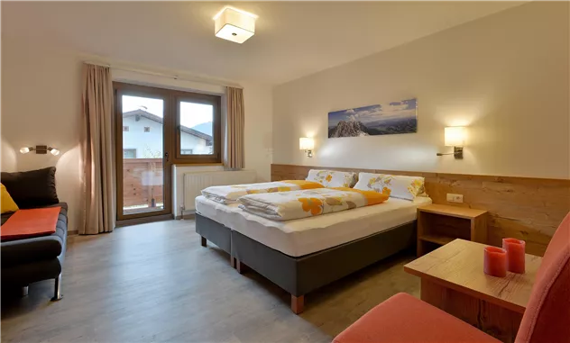 Appartement Hohe Salve Schlafzimmer