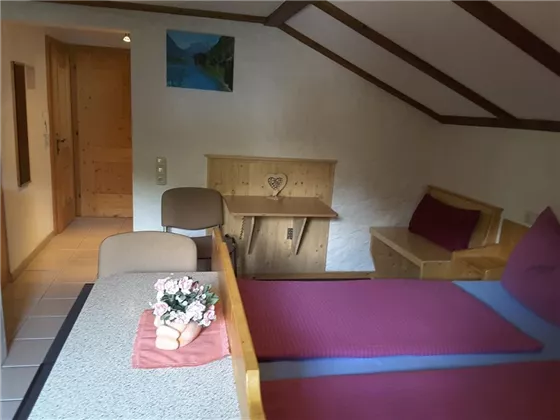 Appartement Pölven Schlafzimmer