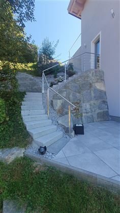 Aufgang Steintreppe