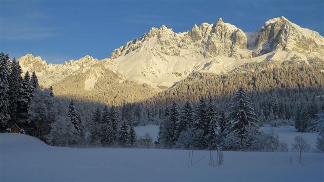 Ausblick hinter dem Haus